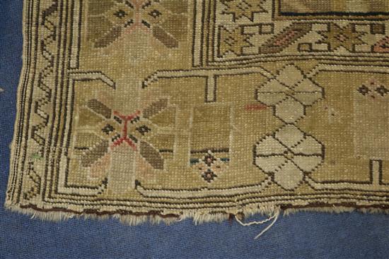 A Kuba rug, circa 1860, 4ft 8in. x 3ft 6in.